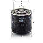 Mann W920/7Y Yağ Filtresi