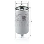 Mann WDK725 Yakıt Filtresi