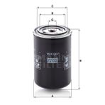 Mann WDK940/1 Yakıt Filtresi