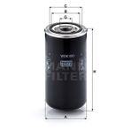 Mann WDK950 Yakıt Filtresi