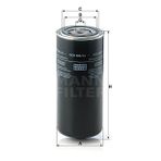 Mann WDK962/14 Yakıt Filtresi