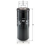 Mann WH1257/5 Hidrolik Şanzıman Filtresi