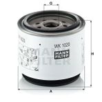Mann WK1020X Yakıt Filtresi