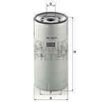 Mann WK1080/6X Yakıt Filtresi