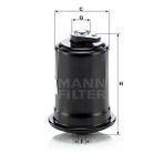 Mann WK614/10 Yakıt Filtresi