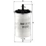 Mann WK618/1 Yakıt Filtresi