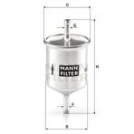 Mann WK66 Yakıt Filtresi