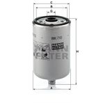 Mann WK713 Yakıt Filtresi