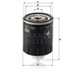 Mann WK718/2 Yakıt Filtresi