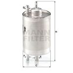 Mann WK720/1 Yakıt Filtresi