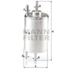 Mann WK720/6 Yakıt Filtresi