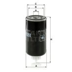 Mann WK724/4 Yakıt Filtresi