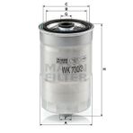 Mann WK730/2X Yakıt Filtresi