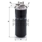 Mann WK735/1 Yakıt Filtresi