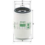 Mann WK8003X Yakıt Filtresi