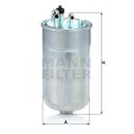 Mann WK8021 Yakıt Filtresi
