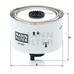 Mann WK8022X Yakıt Filtresi