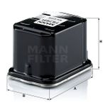 Mann WK8106 Yakıt Filtresi