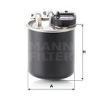Mann WK820/16 Yakıt Filtresi