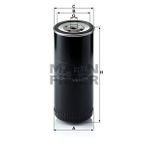 Mann WK962/5 Yakıt Filtresi