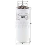 Mann WK970/2 Yakıt Filtresi