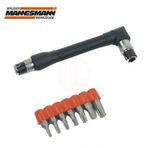Mannesmann M 287-T Açılı Dar Mekan Torx Set