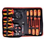 Mannesmann M11214 VDE 14 Parça Werkzeug Tornavida Pense seti