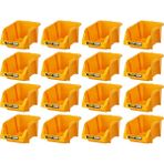 Mano Plastik Avadanlık Parça Kutusu 16 Parça Sarı 125X195X90 mm