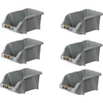 Mano Plastik Avadanlık Parça Kutusu 6 Parça Gri 200X300X130 mm