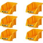 Mano Plastik Avadanlık Parça Kutusu 6 Parça Sarı 200X300X130 mm