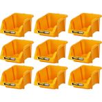Mano Plastik Avadanlık Parça Kutusu 9 Parça Sarı 125X195X90 mm