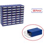 Mano Plastik Çekmeceli Parça Kutusu 16 Parça 85X120X40 mm