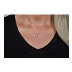 MANOLYA ÇİÇEKLİ HARFLİ KOLYE [ B ] BAYANKLY3000161