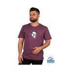 Manta Mnt 2307-1 Kuru Kafa Baskılı Erkek T-Shirt - Bordo