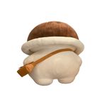 Mantar Doldurulmuş Hayvan Kawaii Mantar Peluş Oyuncak, Doldurulmuş Hayvan Shiitake Mantarı Peluşlar Doldurulmuş Mantar Kawaii Ev Dekorasyonu, Çocuklar Yetişkinler için Mükemmel(Kahve 35cm)