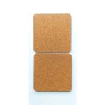 Mantar Nihale Kare 14.5CMX14.5CM Kalınlık 0.5cm 2ADET