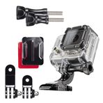 Mantona sabitleme seti (yapıştırma plakası, montaj plakası, tutucu ile hızlı kilit, GoPro Hero/GoPro Session) için uygundur