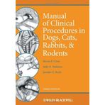 Manual of Clinical Procedures in Dogs, Cats, Rabbits, and Rodents by Crow, Steven E., Walshaw, Sally O., Boyle, Jennifer E. (2009) Paperback