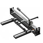 Manuel Karo Kesici, Duvar ve Yer Karosu için Tungsten Karpit Tekerleği ile Manuel Seramik Karo Kesici, Ağır Hizmet Alüminyum Taban ve Hassas Kesim için Ayarlanabilir Ölçek