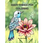 Many things for coloring: Notebook for paiting