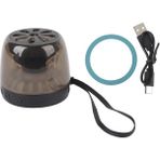 Manyetik Bluetooth Hoparlör Taşınabilir Rgb Şeffaf Cep Telefonu Standı F6 Buzdolabı Tezgahı Araba Bisikleti Siyah (Yurt Dışından)