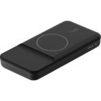 Manyetik Kablosuz Güç Bankası 10K (Magsafe ile Uyumlu Taşınabilir Şarj Cihazı, 7.5W Kablosuz Şarj ve 18W USB C Pd Giriş/çıkış Bağlantı Noktası, Usb-C - Usb-C Kablosu Dahil) - Siyah - Option-1