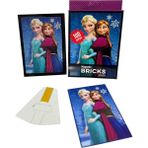 Manyetik Puzzle 100 Parça Çerçeveli Tasarım Dekoratif Çocuklar Için Eğitici Oyun 10X15 Hd Baskı - Elsa