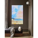 Manzara Deniz El Yapımı Yağlı Boya Tablo 75x114cm