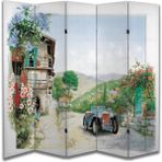 Manzara Temalı Özel Tasarım Paravan Room Divider 180 x 200 cm - 188 x 200 - Renkli