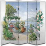 Manzara Temalı Özel Tasarım Paravan Room Divider 180 x 200 cm - 189 x 200