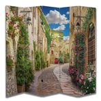 Manzara Temalı Özel Tasarım Paravan Room Divider 180 x 200 cm