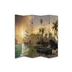 Manzara Temalı Özel Tasarım Paravan Room Divider PRV1185, 180 x 180