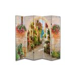 Manzara Temalı Özel Tasarım Paravan Room Divider PRV1274, 180 x 180