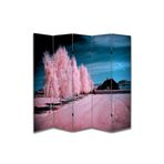 Manzara Temalı Özel Tasarım Paravan Room Divider PRV1312, 180 x 180